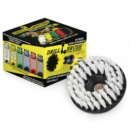 Polishing Scrub Brush - Carpet Cleaner Brush - Threaded Shaft Brush - Glass Cleaner Brush - Carpet Brush for Vehicles - Car Detailing Kit - Interior - Professional Car Detailing Kit for Vehicles