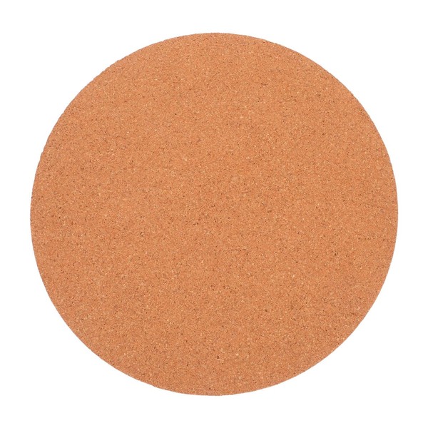 EXCEART Natural Cork Bulletin Board Set 12 Inch Round Self