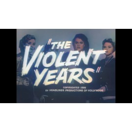 The Violent Years (1956) Vintage Film Noir Teenage Crime Drama Product Video!!
