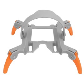 Cooles Spinnenförmiges Drohnenfahrwerk mit Faltbarem Design, 30 Mm Hohem Verlängerungsbein und Silikongurten für Mini 4 Pro (ORANGE)