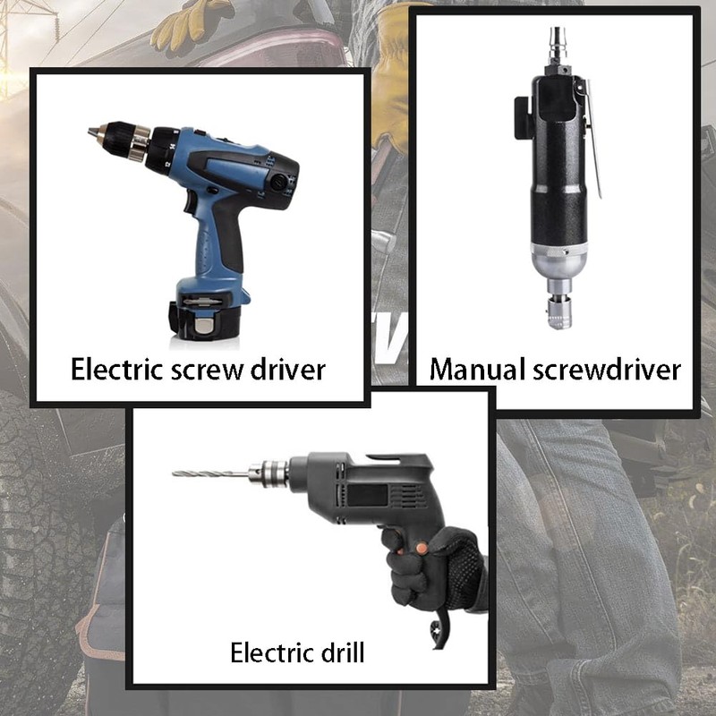 SeonFook 10PCS Magnetic Positioning Screwdriver Bits, Drywall Screw Setter PH2