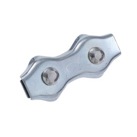 KATSU Tools KATSU Electric Fence Wire Connector 10PCs 6mm Rope Clip Duplex Bolt Cable Clamp Poly Electric Fencing Joint