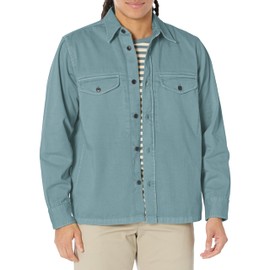 BOSS Front Pocket Button Twill Over Shirt