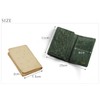 Sankyo Shokai Ostrich Leather Business Card Holder, Full Point Card