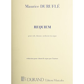Requiem, Op. 9: Choral/Vocal Score
