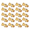 20Set 21.140 4mm Panel Banana Socket Copper Female Gold Plated