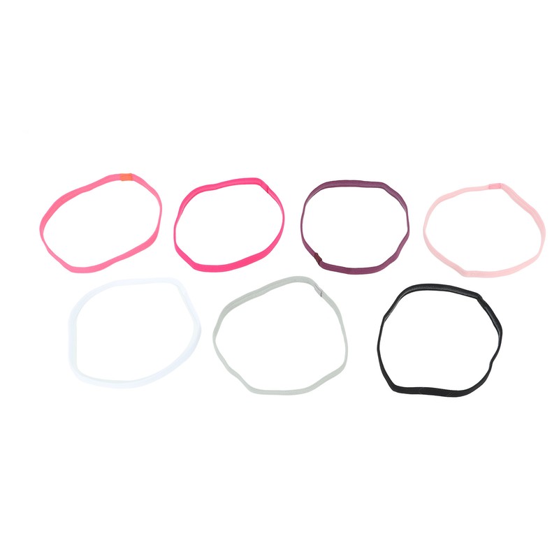 14PCS Workout Headband Polyester Cotton Non Slip Breathable Head Sweat