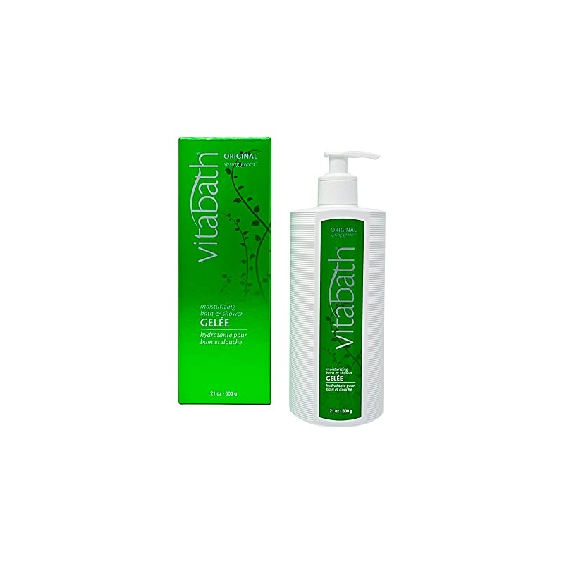 Vitabath Moisturizing Bath Gelee, Original Spring Green - 21 oz
