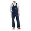 Carhartt Men's Flame-Resistant Duck Bib Overall-Dark Navy-34 x 32