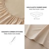 Levoo 100% Egyptian Cotton Sheets King Size Set 18"-24" Extra