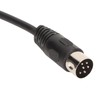 8 Pin Din Male to 6 Pin Din Male Cable