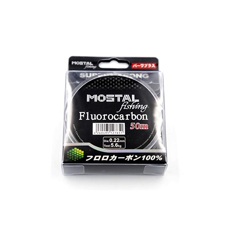 Mostal Fluorocarbon 0.14 mm / 2.6 kg / 50 m