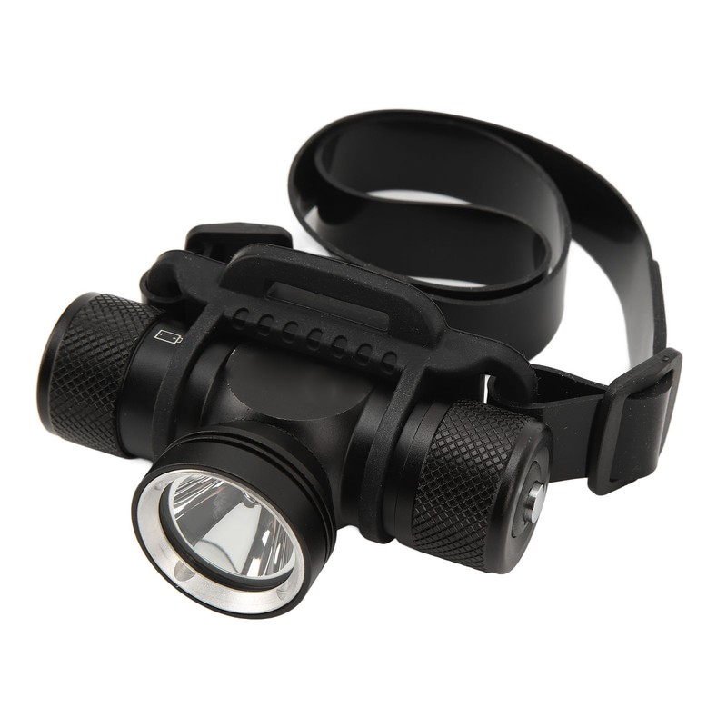 LED Underwater Waterproof 60m Diving Headlamp Headlight Head Mounted Dive
