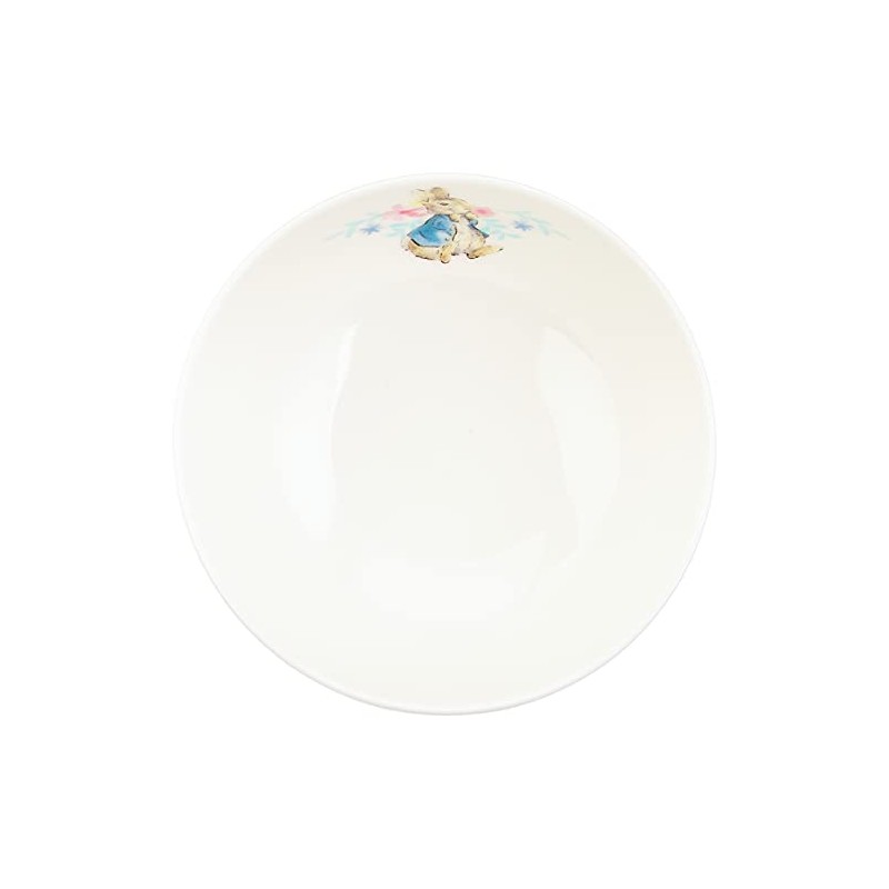 Yamakasyoten PR490-312 Peter Rabbit "Wreath" Rice Bowl