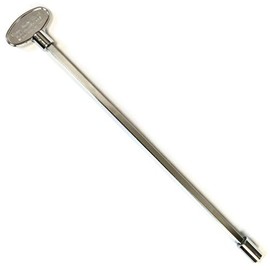 Midwest Hearth Universal Valve Key for Gas Fire Pits and Fireplaces - Polished Chrome (12-inch)