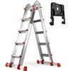 Soctone Ladder 19Ft, 5 Step A Frame Extension Ladder, 330lbs