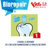 Biorepair, Kids Toothpaste 0-6 Years Peach, Toothpaste for Children, No