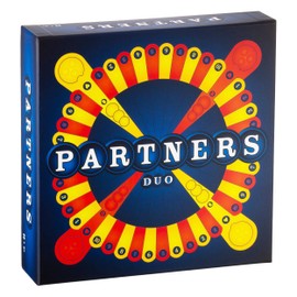 PARTNERS Duo | 1st USA Edition | A 1vs1 Strategy Game | Perfect 2 Player Board Game for Game Night with Friends, Family, Adults, Significant Others, Teens, All Ages