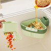 2pcs Suction Cup Sink Drain Strainer, Kitchen Sink Strainer Basket