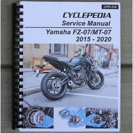 i5motorcycle Service & Repair Manual for Yamaha Fazer FZ07 MT07 FZ MT 07 2015-2020