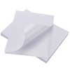 LabelMore 100 Sheets, Printable Sticker Paper, 8.5" x 11" Sticker