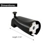 Slip Fit Tub Spout with Pull-Up Diverter for 1/2 inch