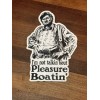 Quint! Robert Shaw, “Jaws” Sticker Over 4” Tall