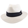 MAZ Unisex Paper Straw Crushable Foldable Summer Panama Fedora Hat