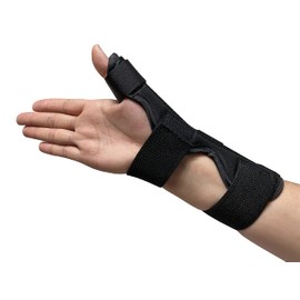 MEDWAY | Férula para Pulgar Larga Ambidiestra Color Negro