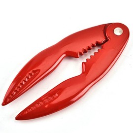 Multifunctional 3-in-1 Crab Cracker Lobster Tool Shell Seafood Tool Forks Scissors Shellfish Opener，Aluminium Alloy, Essential Kitchen Accessory