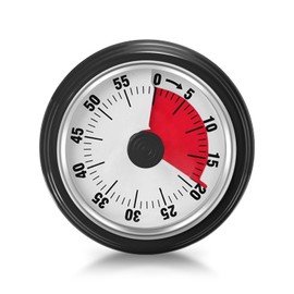 Visual Timer, Teeloray 60-Minute Countdown Timer, Kitchen Timer with Magnetic Base, Mechanical Clockwork, Ringer Alert, Time Management Tool for Children and Adults, Study/Work/Cooking (Black)