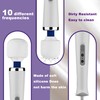 Wired Powerful Handheld Wand Massager, Strong Personal Vibration Massage for