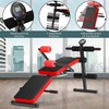 CHEFJOY Multi-function Sit Up Bench, Adjustable Weight Bench with 5