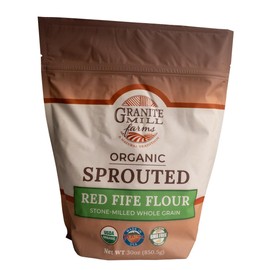 Granite Mill Farms Sprouted Organic Red Fife Wheat Flour, 30 oz