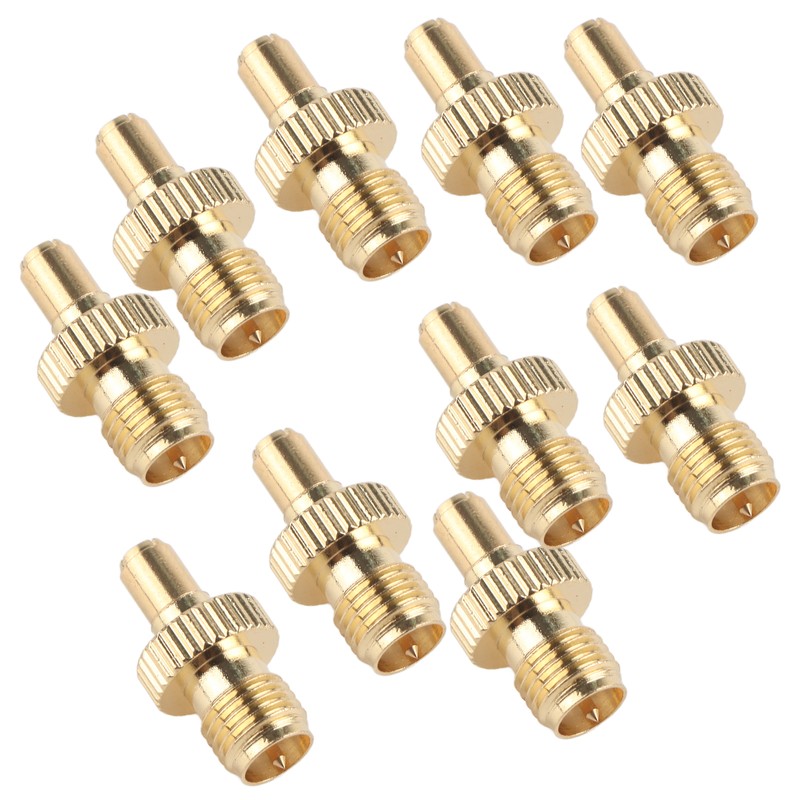 10Pcs RPSMA Female to TS9 Adapter Male Plug Jack Connector