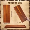 10 Pack Solid Wood Serving Trays 16.7 x 6.4 Inch