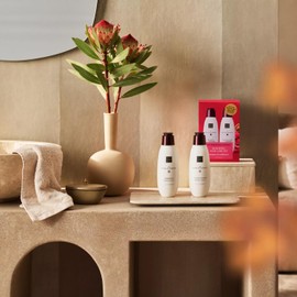 RITUALS The Ritual of Ayurveda Value Pack - Shampoo and Conditioner Set - Wheat Protein, Chia Seeds, Rice and Macadamia Nut Oil - Value Pack 2 x 250ml
