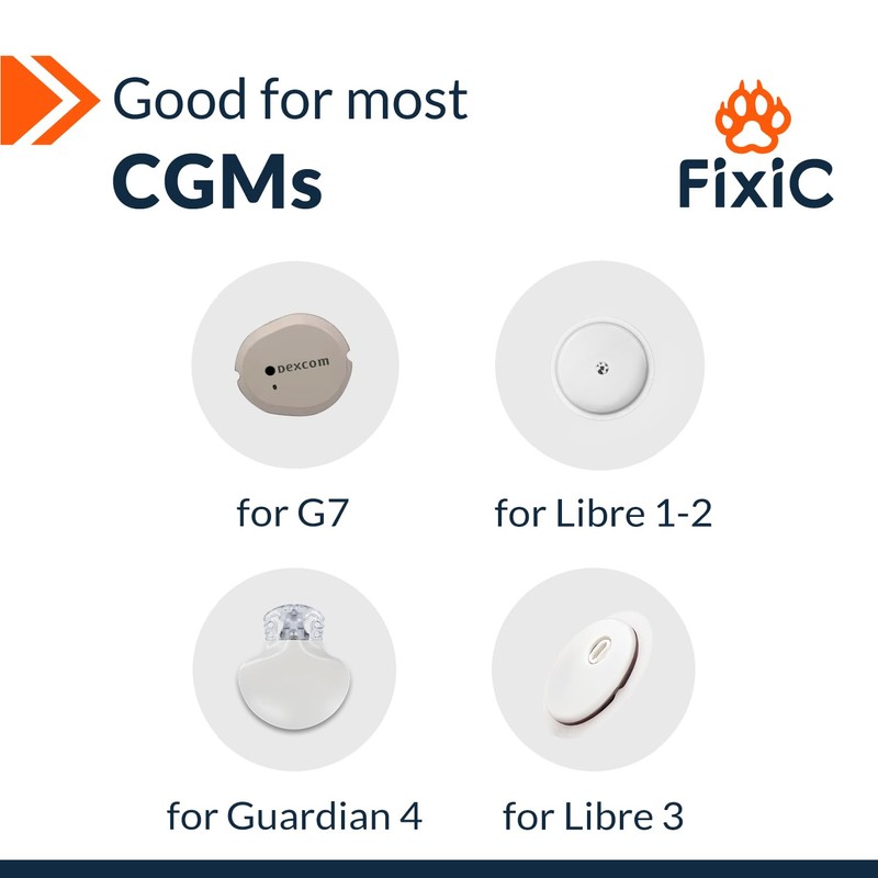 Fixic Freestyle Adhesive Patches 25 PCS – Good for Libre