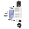 72Pcs Mini Electric Drill Accessories Chuck Engraving Cutter Positioner Drilling