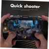 KICHOUSE Switch Mobile Gaming Trigger Controller Attachment Quick Shooter Adjustable