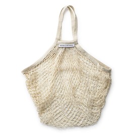 Dean & DeLuca Net Bag, Natural, Eco Bag, Compact, Foldable, Lightweight, Woven Bag, 5.9 x 2.4 x 2.4 inches (15 x 6 x 6 cm)