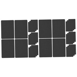 ULTECHNOVO 200pcs Earring Display Cards Vintage Kraft Paper Jewelry Holders Blank Cards for Earrings Necklaces and Crafts Lightweight for Showcasing Jewelry