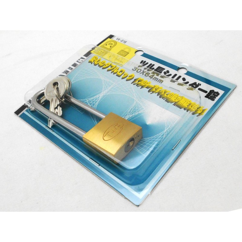 WAKI TWE Vine Length Cylinder Lock, 1.2 x 2.5 inches