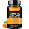 Turmeric Curcumin and Black Pepper Capsules - 500mg Per Capsule