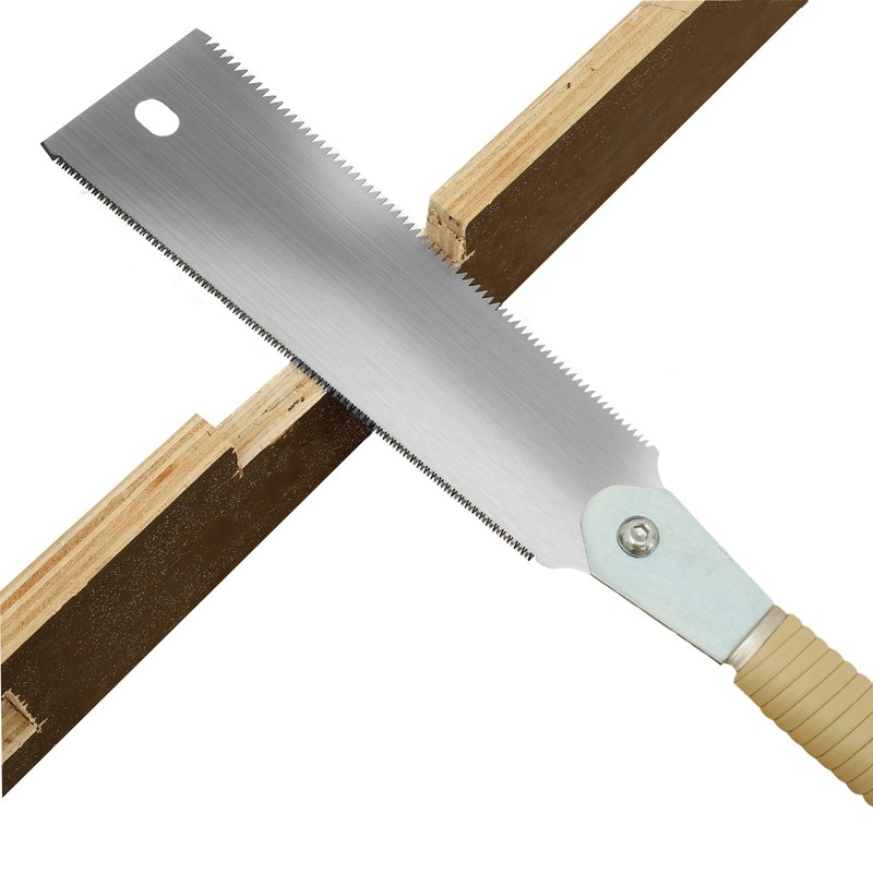 KNFFSAAJL Japanese Hand Saw 9.3inch SK5 High Carbon Steel Double
