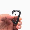 Hawk Zing Aluminum Alloy Carabiner Set of 4 Locking Hooks