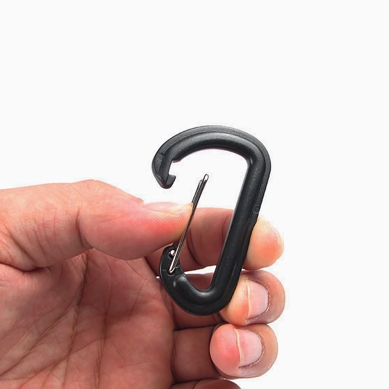 Hawk Zing Aluminum Alloy Carabiner Set of 4 Locking Hooks