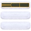 Maxdot 3 Pack 36 Inch Dust Mop Replacement Head for