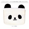 Twin Canvas Panda Clip Pocket B 15x12cm