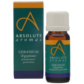 1 Pack of Absolute Aromas Geranium Egyptian Oil 10 ML